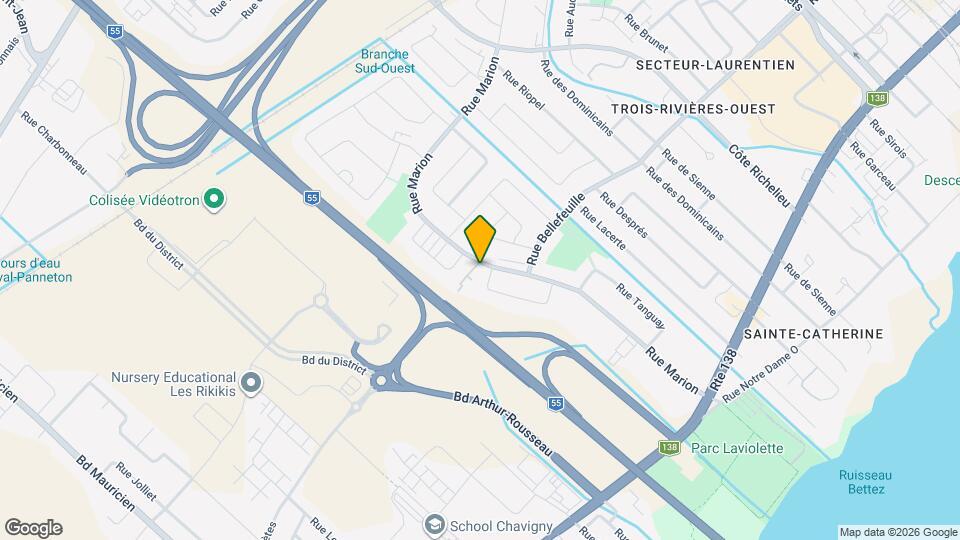 6140-6206 Marion Rue Map and Location Details