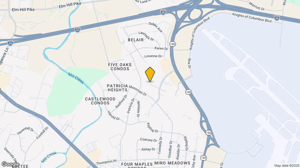 Southwood Park Apartment Map and Location Details