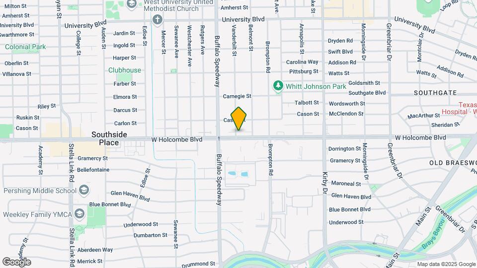6731 Vanderbilt St Map and Location Details