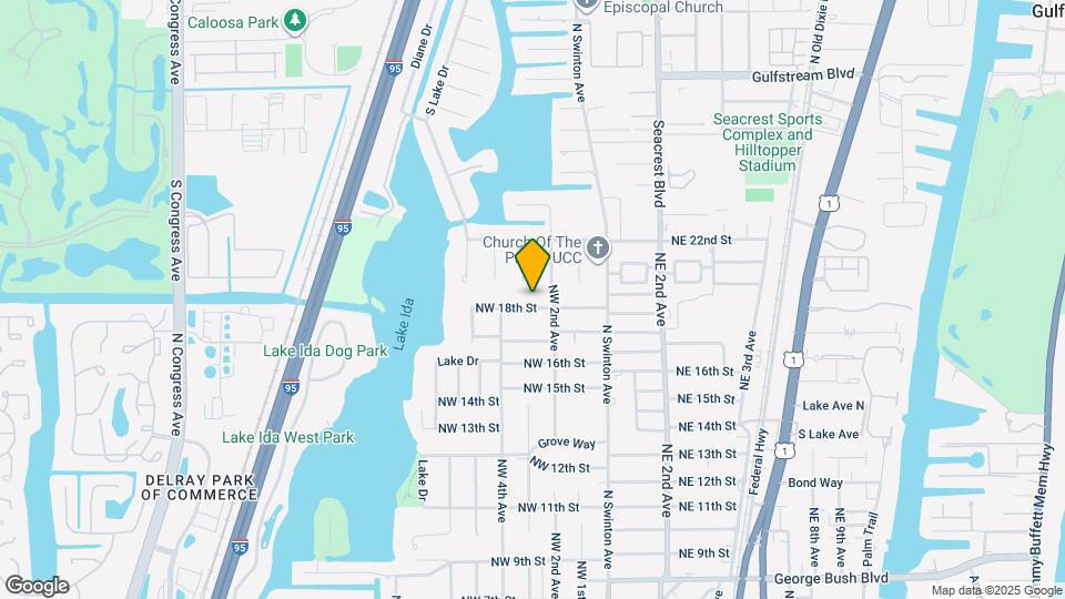 221 NW 18th St Map and Location Details