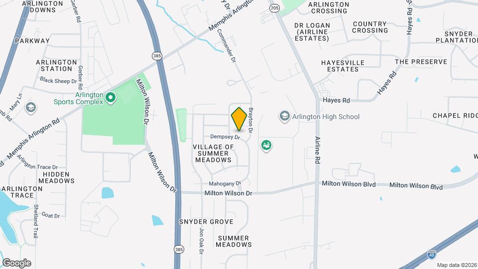 11660 Dempsey Dr Mapa y Detalles de la Ubicación