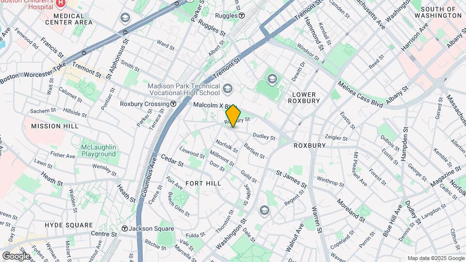 14 John Eliot Square Mapa y Detalles de la Ubicación