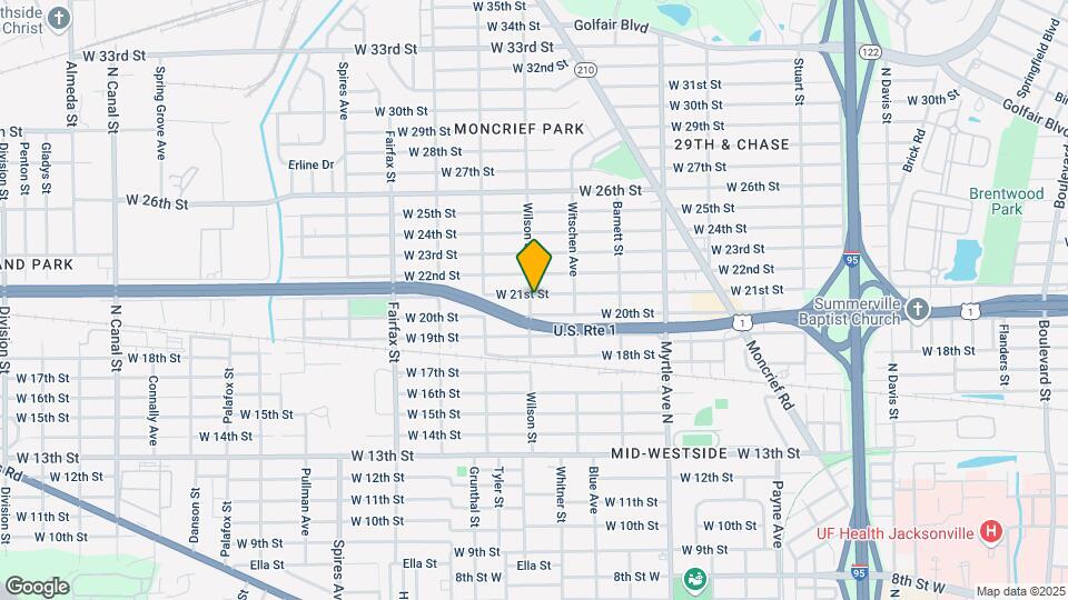 1530 W 21st St-Unit -1 Mapa y Detalles de la Ubicación