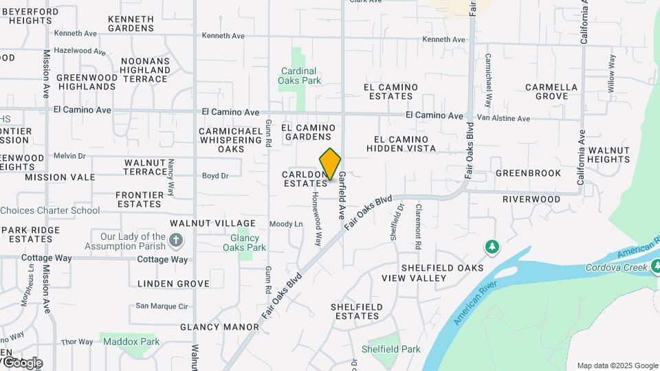 2305 Garfield Ave Map and Location Details