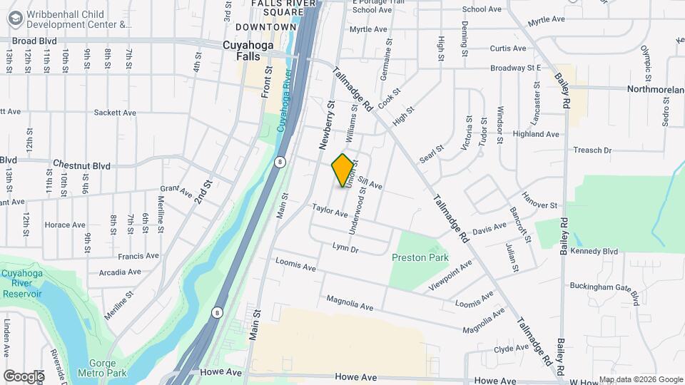 1646 Union St Map and Location Details