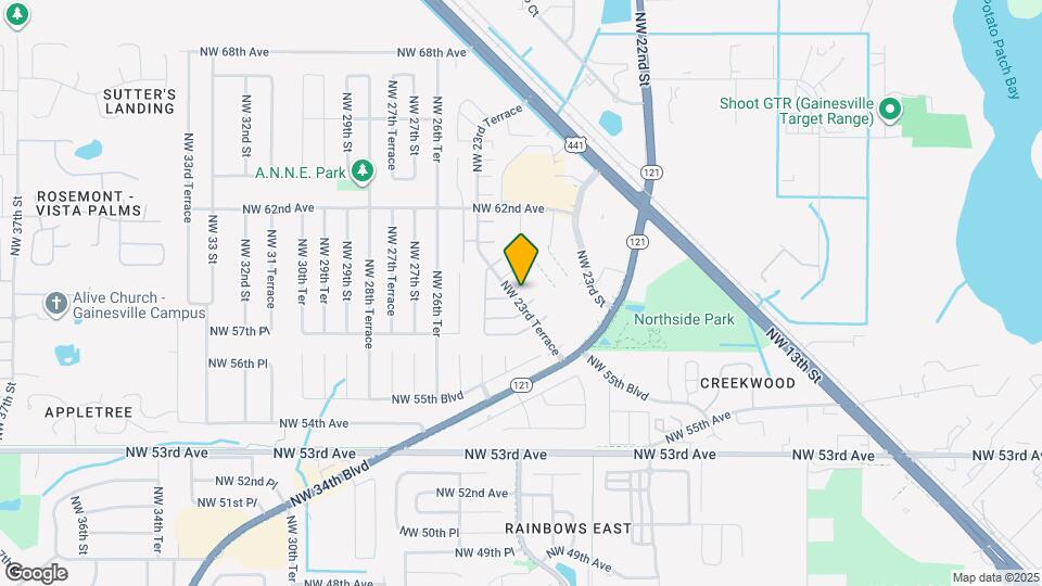 5909 NW 23rd Terrace-Unit -5909 Map and Location Details