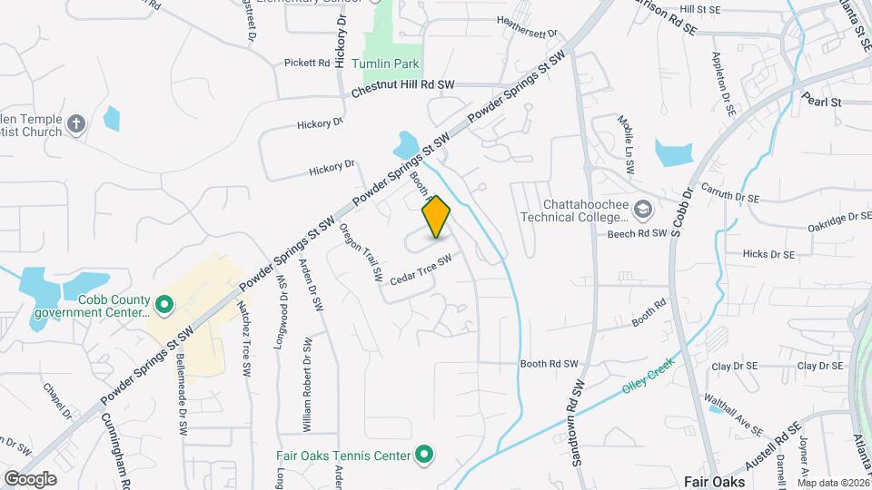 442 Booth Cir SW Map and Location Details