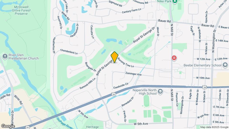 1121 Birkdale Ct Map and Location Details