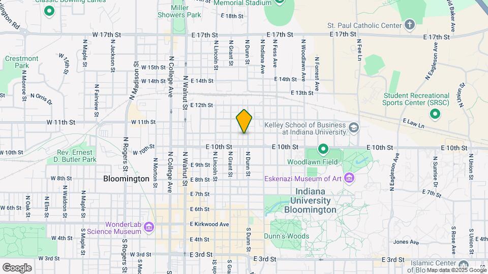 422 E Cottage Grove Ave Map and Location Details