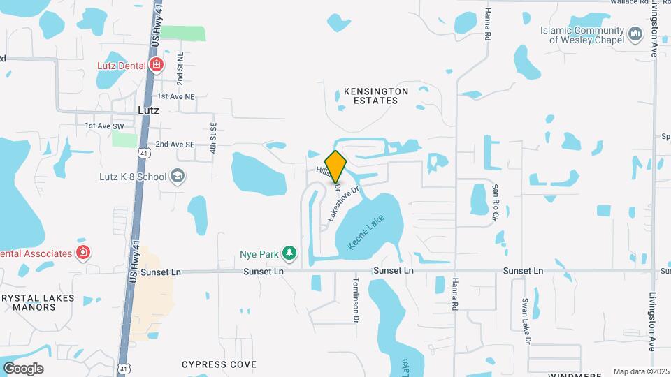 921 Hillside Dr Mapa y Detalles de la Ubicación