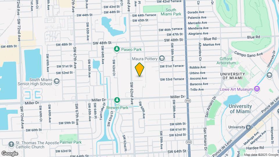 5305 SW 62nd Ave Map and Location Details