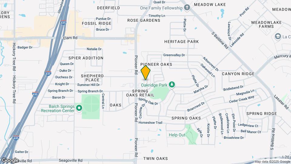 4117 Cochise Dr Map and Location Details