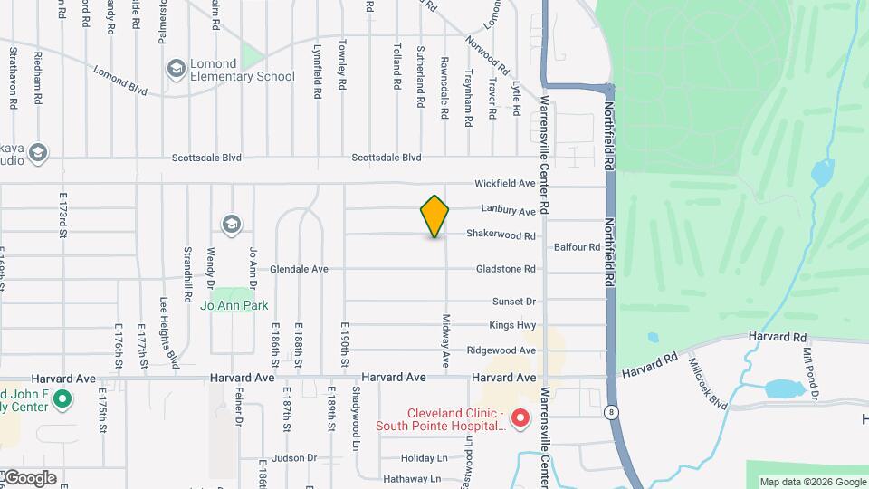 19608 Shakerwood Rd Mapa y Detalles de la Ubicación