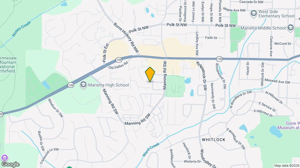 808 Wilson Cir SW Map and Location Details