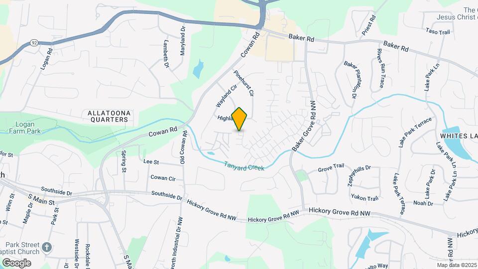 190 Windcroft Ct NW Map and Location Details