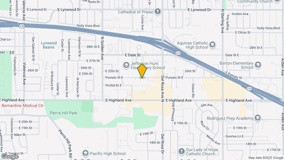 1447 Pumalo St E Mapa y Detalles de la Ubicación