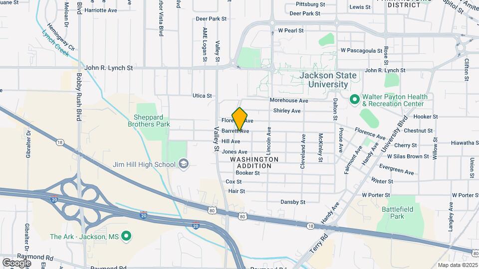 1735 Barrett Ave Map and Location Details