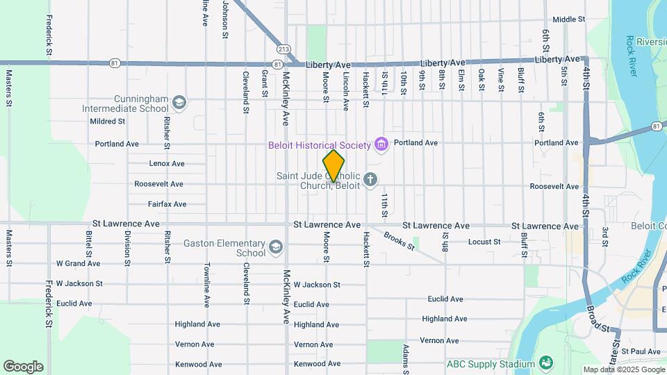 757 Moore St Map and Location Details