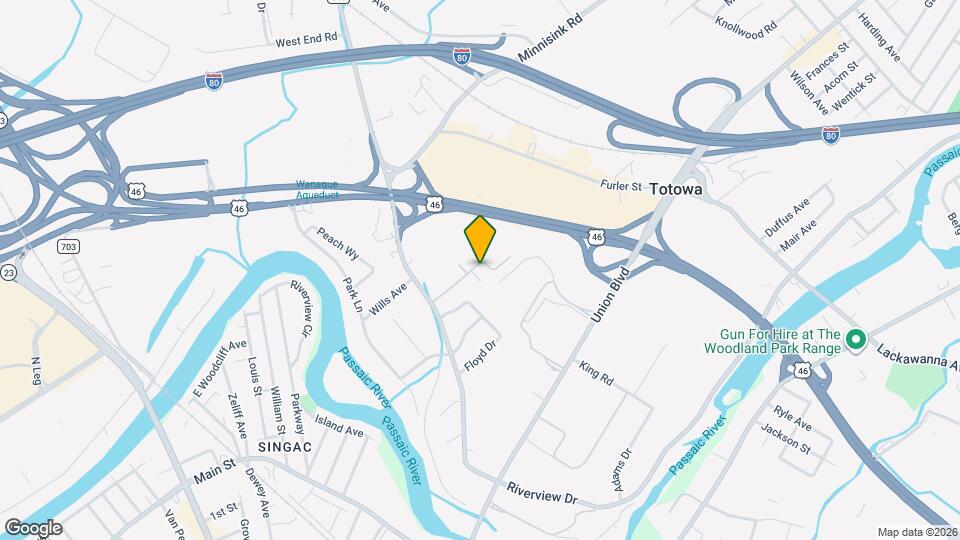 50 Falls Bridge Dr Map and Location Details