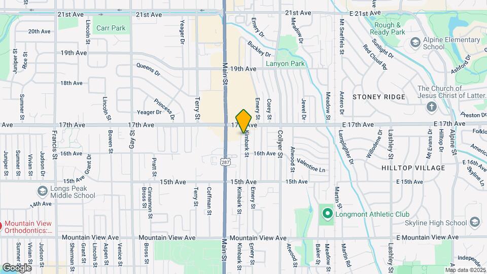 1631 Kimbark St Map and Location Details