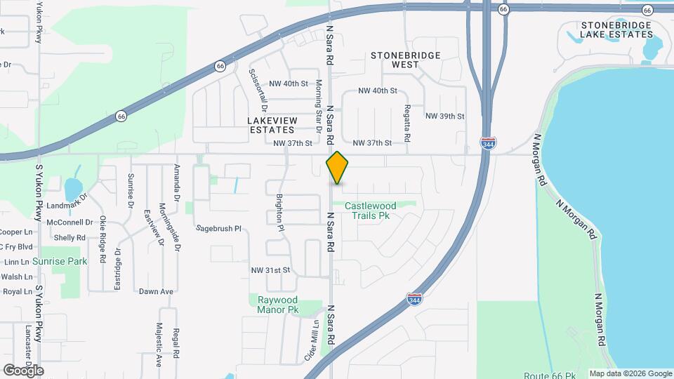 3509 Slate River Dr Map and Location Details