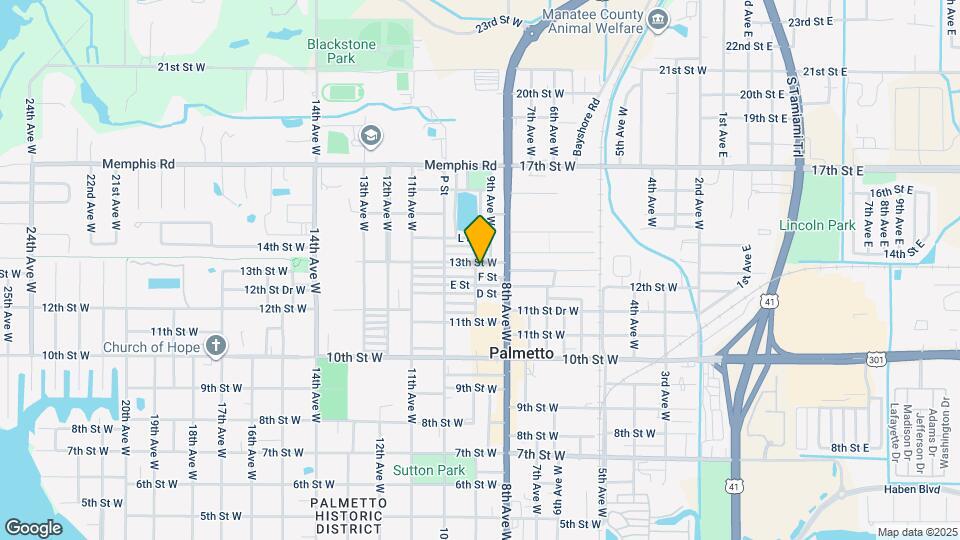 3409-3410 10 Th Ln W Map and Location Details