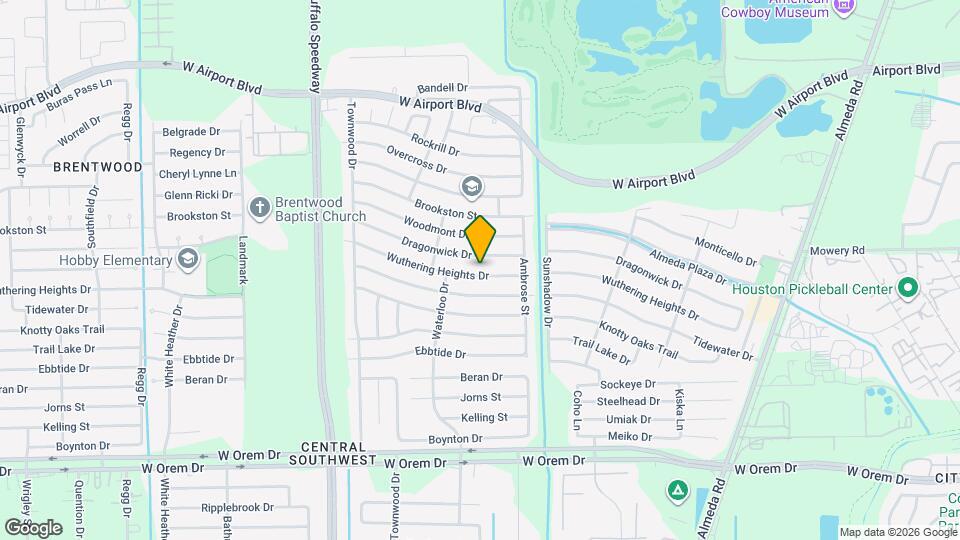 3210 Wuthering Heights Dr Map and Location Details