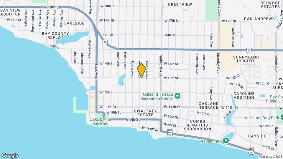 1216 Arthur Ave Map and Location Details