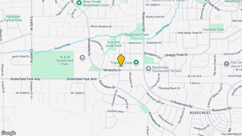5763 W Sunbright Ln Mapa y Detalles de la Ubicación
