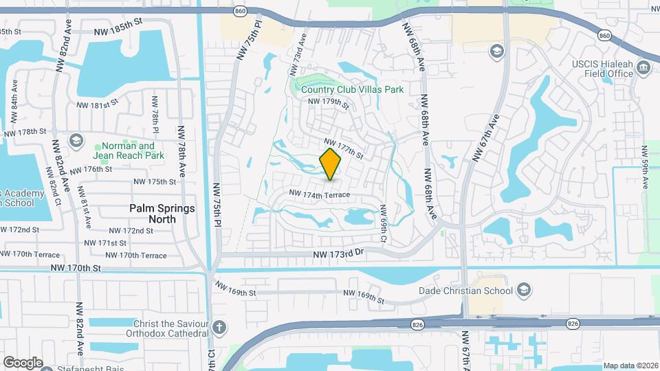 GVVH - BLDG 6 - 7121 NW 174 TERR. Map and Location Details