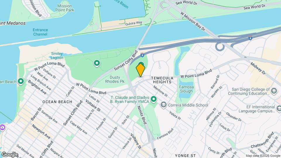 4548 W Point Loma Blvd Map and Location Details