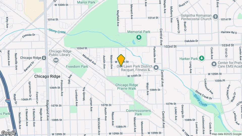 10415 Mayfield Ave Map and Location Details