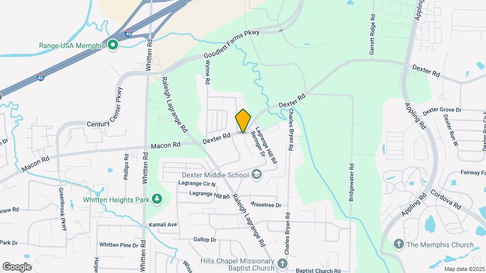 1530 N Goodlett Grove Cove Map and Location Details