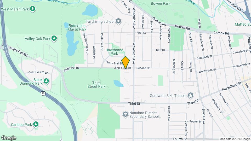 202 Derby Pl Map and Location Details