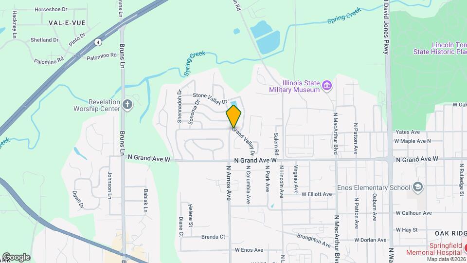 27 Amos Valley Dr Map and Location Details