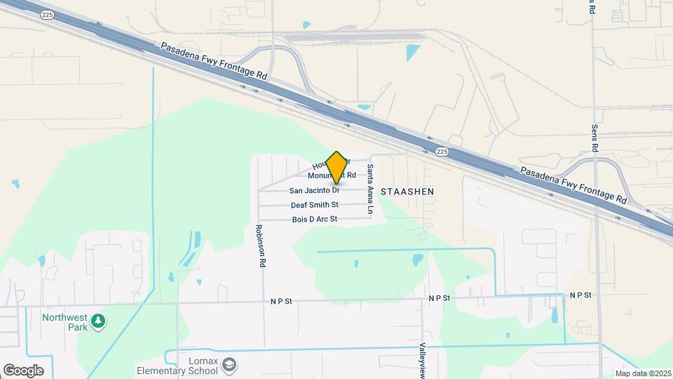 10917 San Jacinto Dr Map and Location Details