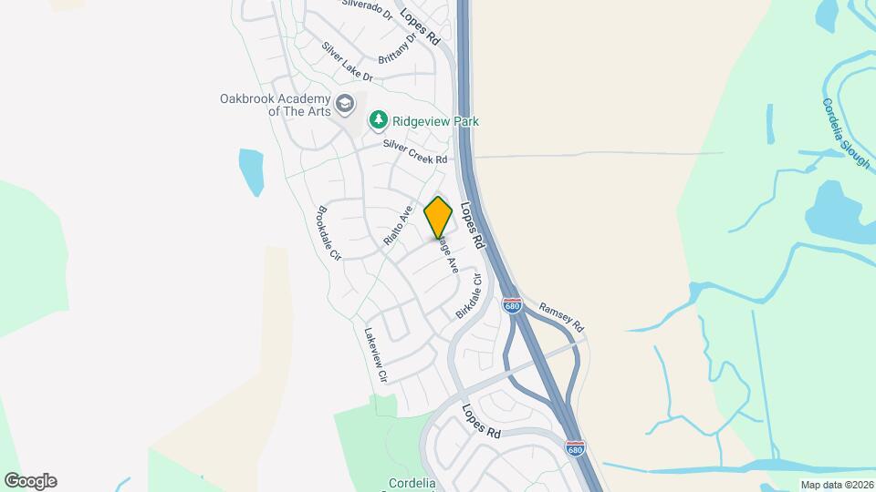 4939 Orinda Way Map and Location Details