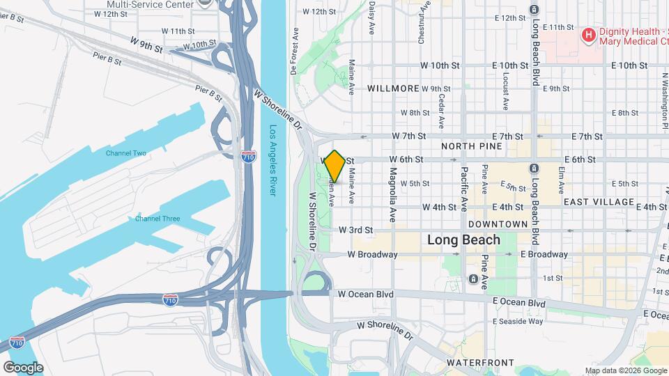 460 Golden Ave, Unit 430 Mapa y Detalles de la Ubicación