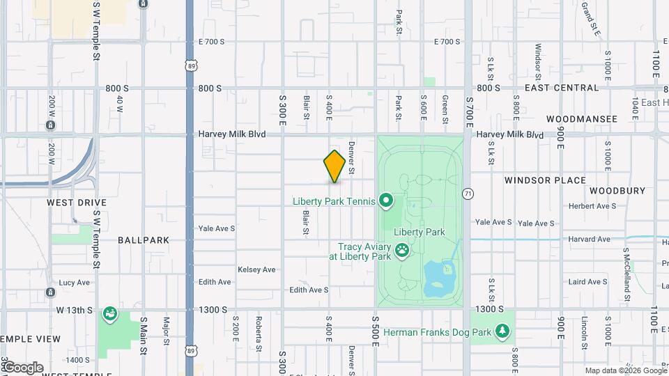 995 S 400 E Map and Location Details