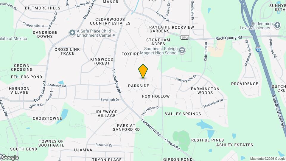 2716 Midway Park Ct Map and Location Details