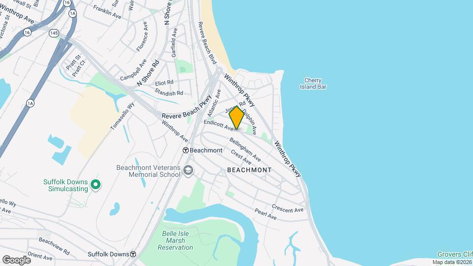 75 Endicott Ave, Unit Apartment #2 Map and Location Details