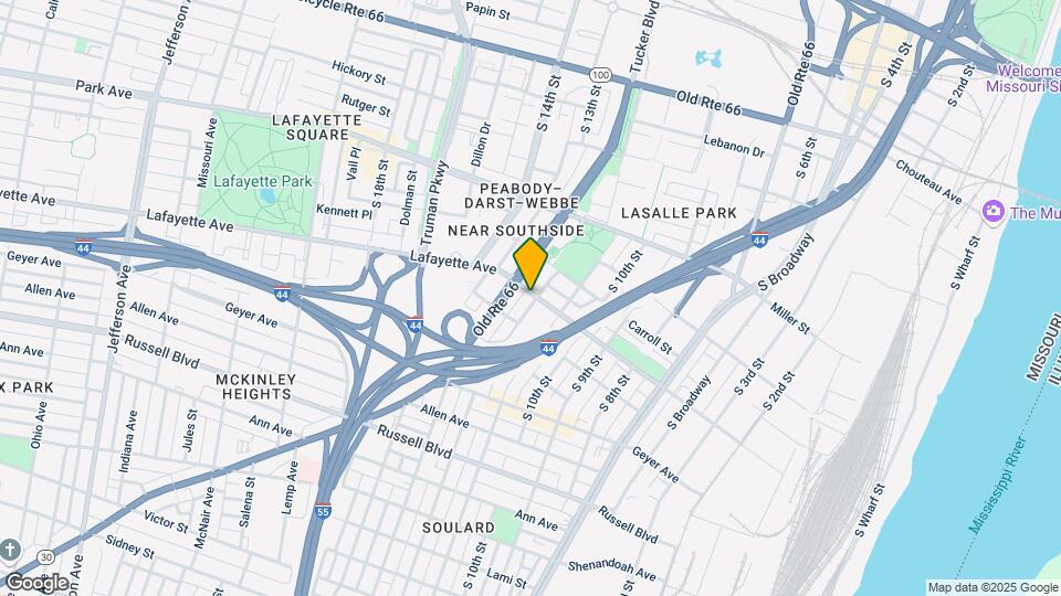 1701 S 11th St Map and Location Details