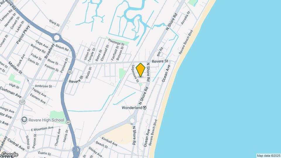 58 Agawam St Map and Location Details