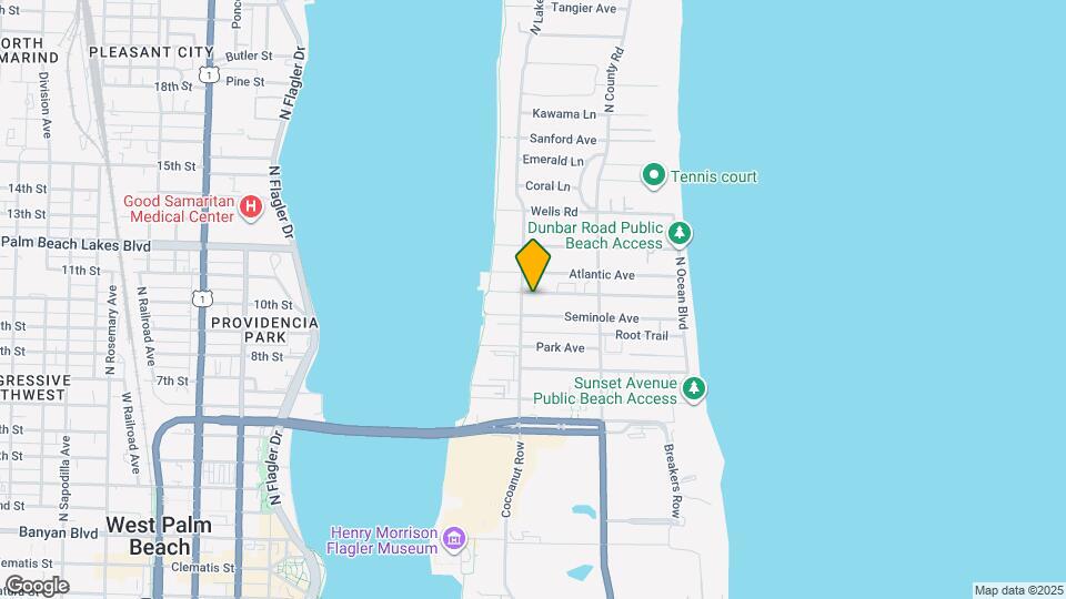 264 Everglade Ave Map and Location Details