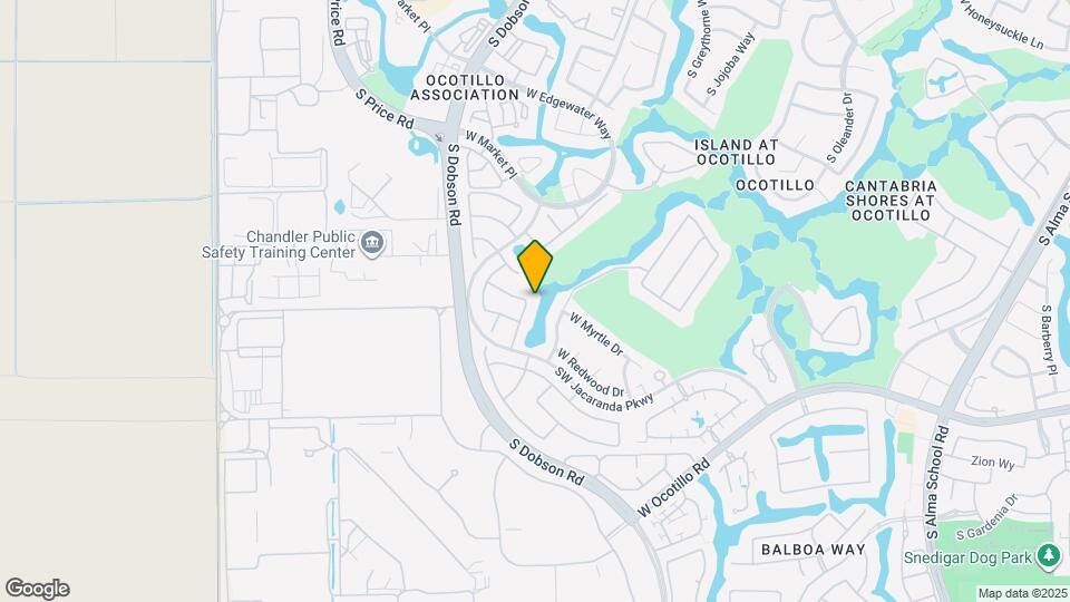 3721 S Hawthorn Dr Map and Location Details