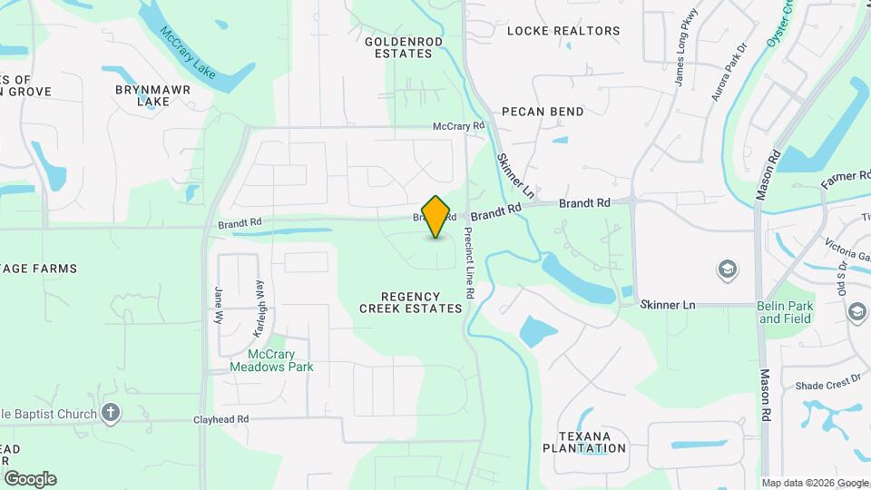 3426 Golden Amber Ct Map and Location Details