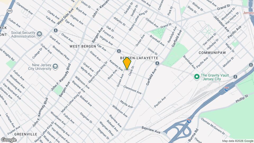 183 Carteret Ave, Unit A Map and Location Details
