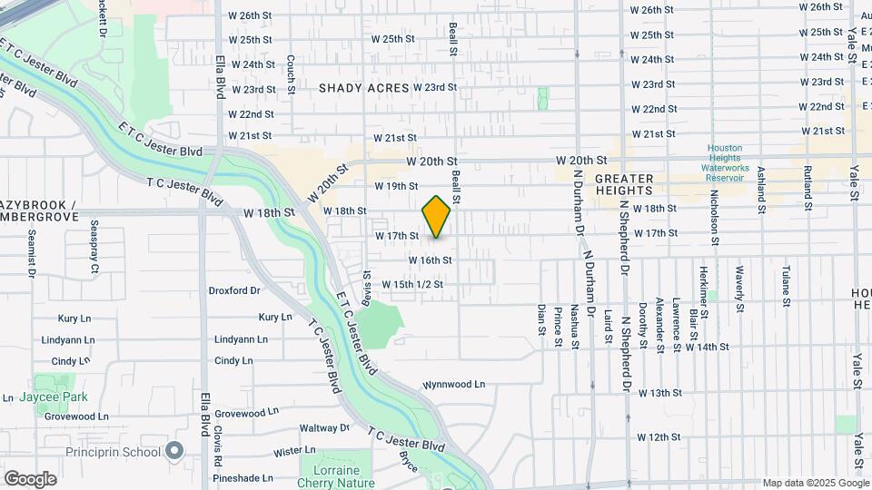 1126 W 17th St Map and Location Details
