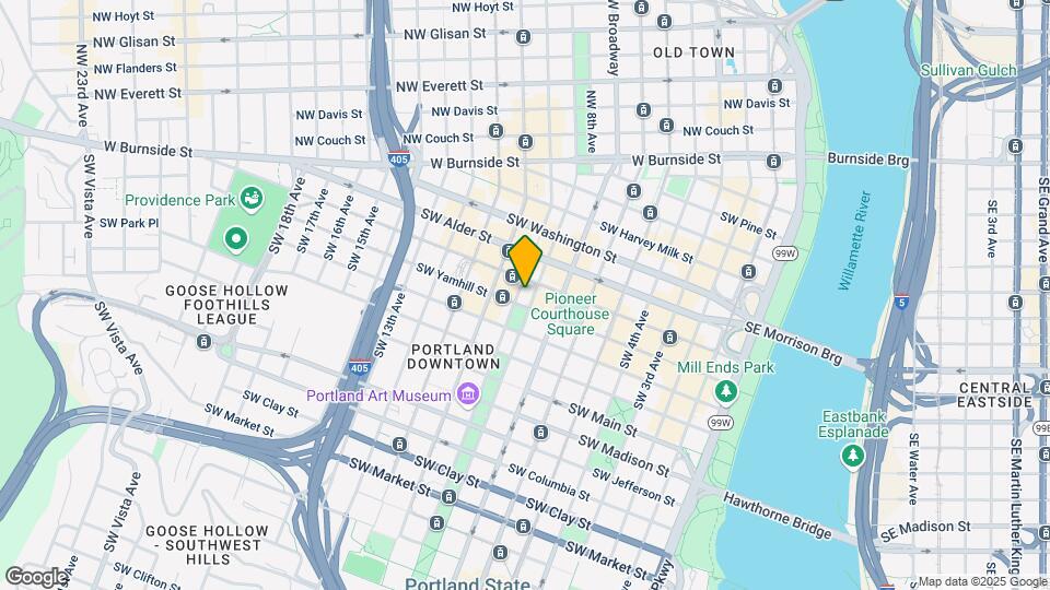 Park Avenue West Mapa y Detalles de la Ubicación
