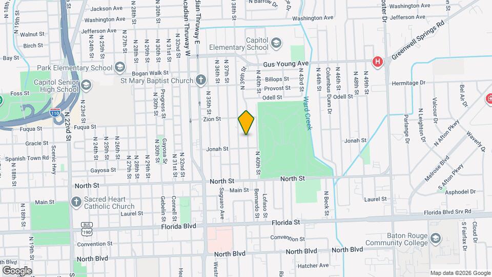 867 N 39th St Mapa y Detalles de la Ubicación